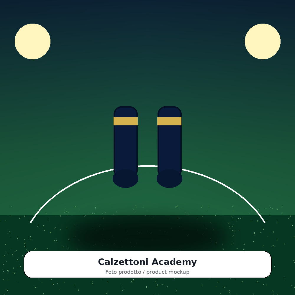 Calzettoni Academy mockup