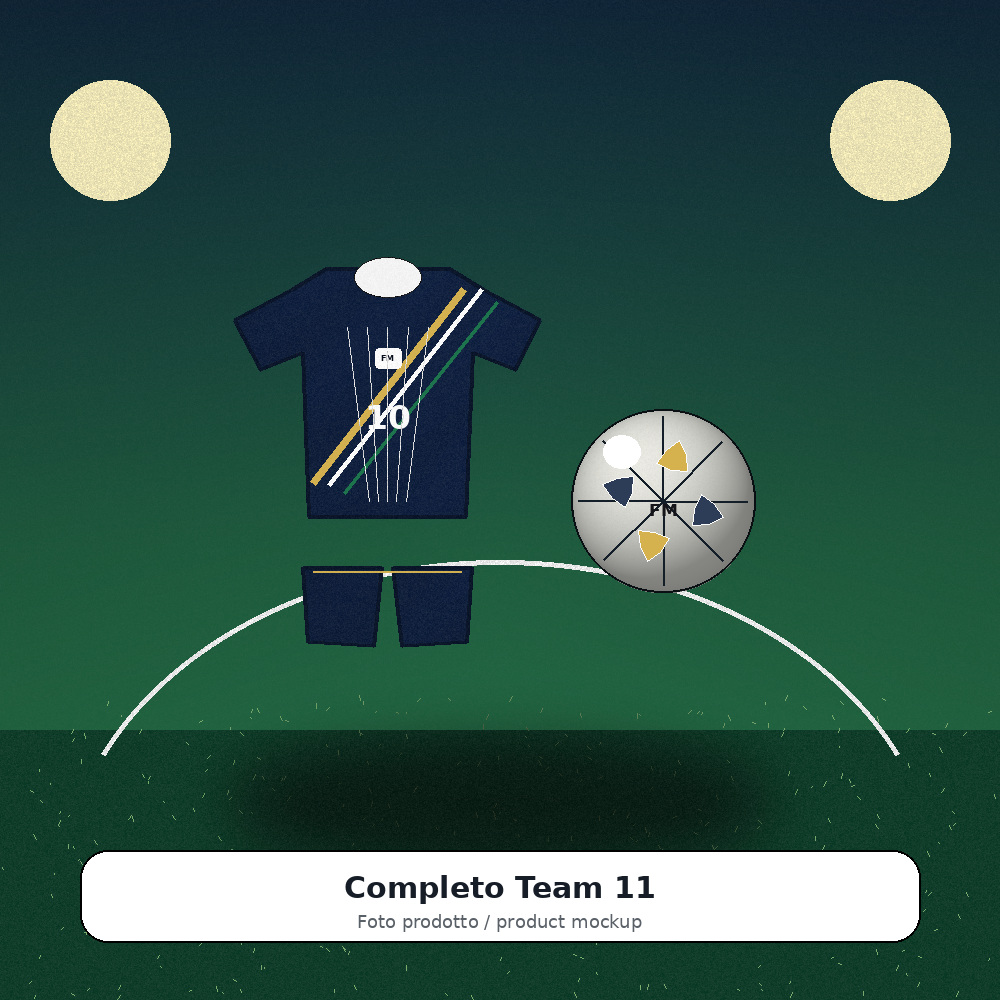 Team 11 Komplettset mockup