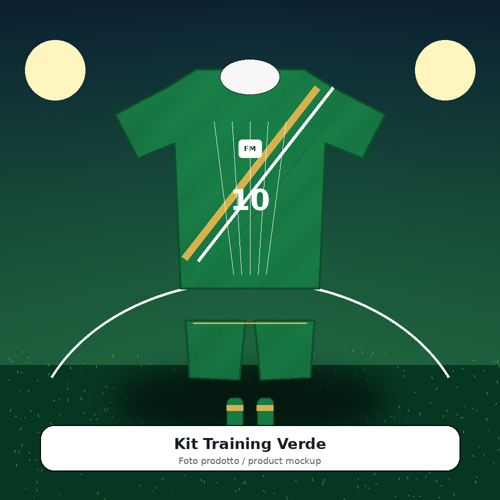 Training Grün Set mockup