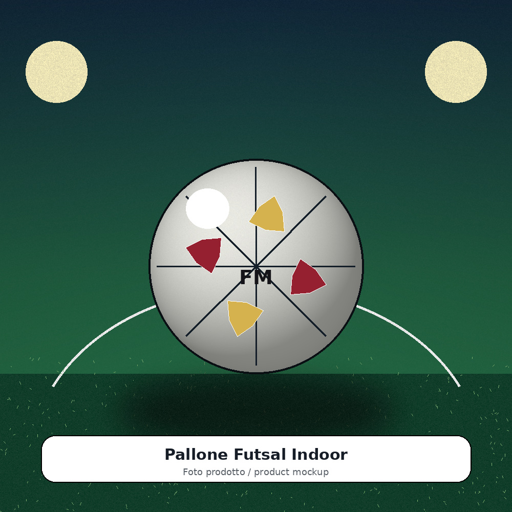 Futsal Indoor Ball mockup