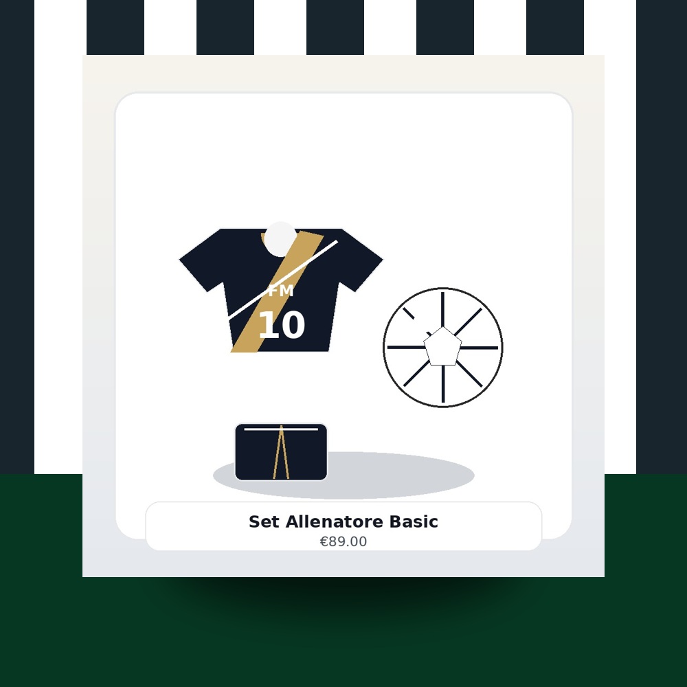 Set Allenatore Basic mockup